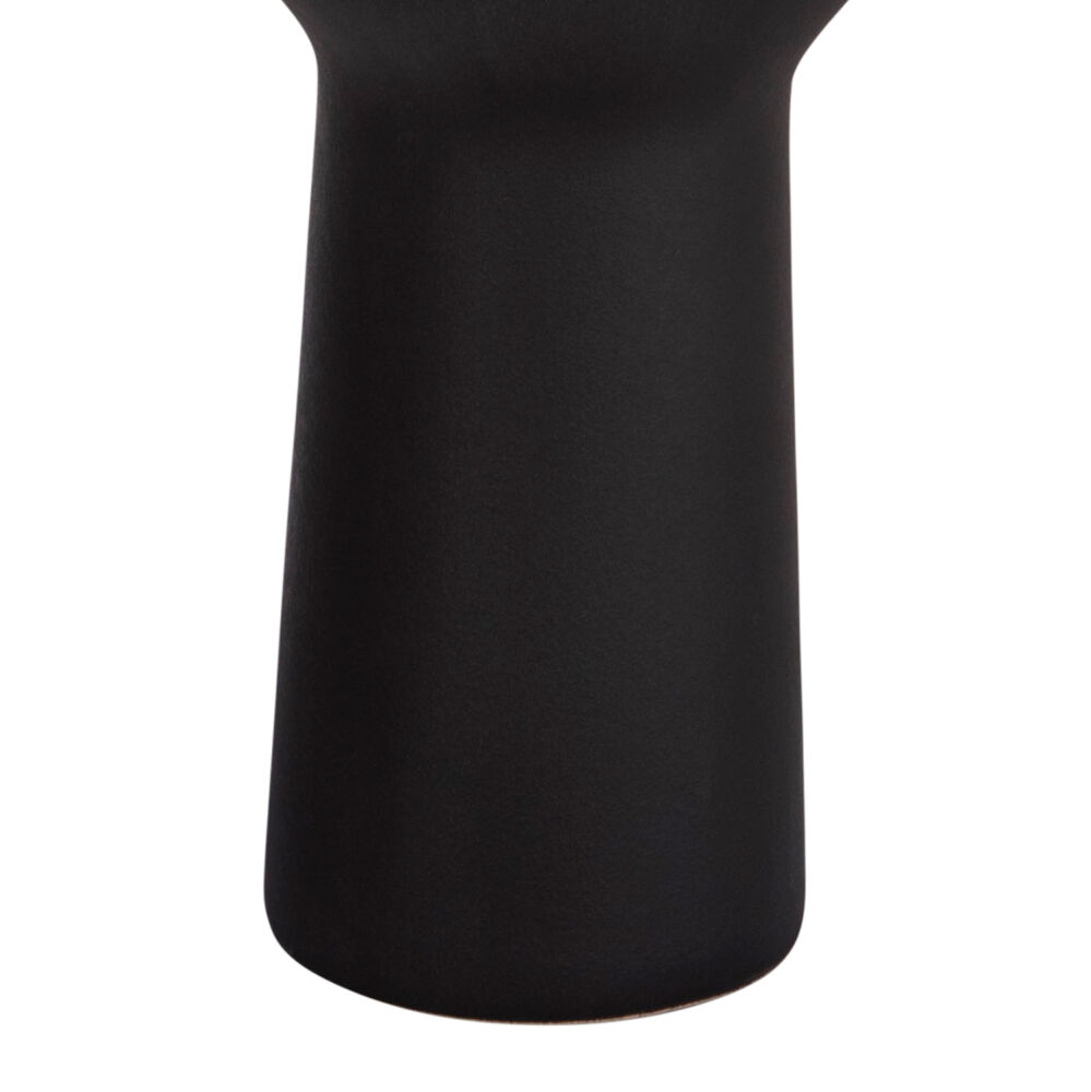 ΕΠΙΤΡΑΠΕΖΙΟ ΚΕΡΑΜΙΚΟ ΔΙΑΚΟΣΜΗΤΙΚO FB94637.02 ΜΑΥΡΟ ΜΑΤ Φ14x50Υεκ