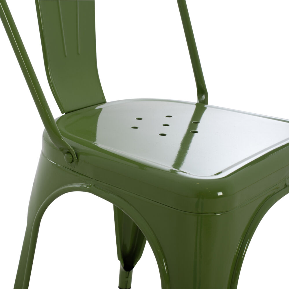 ΚΑΡΕΚΛΑ ΜΕΤΑΛΛΙΚΗ FB98641.53 LIGHT OLIVE GREEN 44x47x84.5Υεκ.