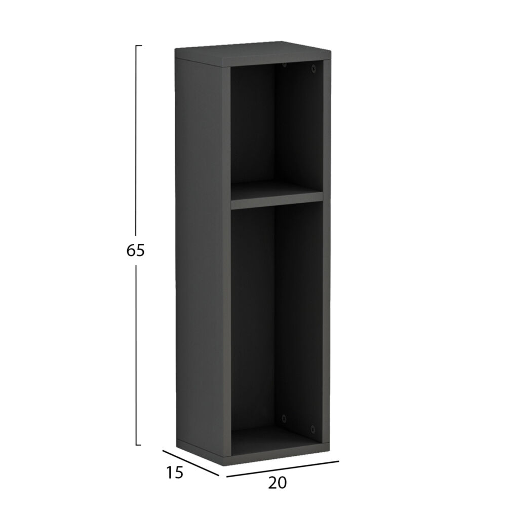 ΚΟΜΟΔΙΝΟ ΕΠΙΤΟΙΧΙΟ FB99070.20 ΜΕΛΑΜΙΝΗ ΣΕ ΓΚΡΙ 20x15x65Y εκ.