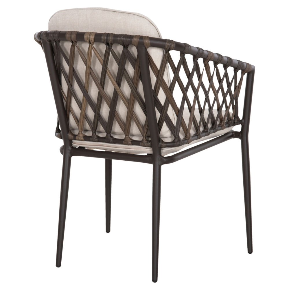 ΠΟΛΥΘΡΟΝΑ ΑΛΟΥΜΙΝΙΟΥ FB96080 ΚΑΦΕ-ΣΥΝΘ.RATTAN ΚΑΦΕ-ΜΠΕΖ ΜΑΞΙΛΑΡΙΑ 58,5x67x86Υεκ