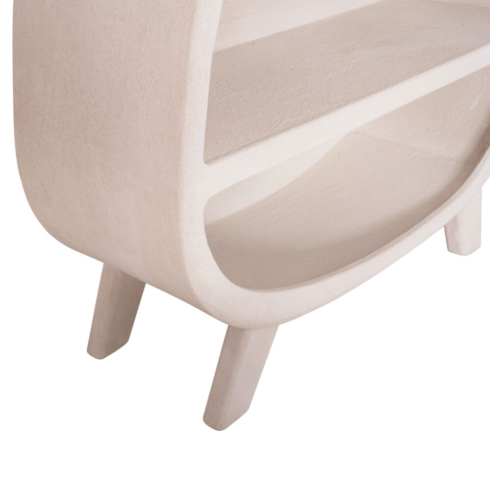ΡΑΦΙΕΡΑ FB918060.01 MDF ΣΕ ΥΠΟΛΕΥΚΟ ΧΡΩΜΑ 120x38x133Υεκ.