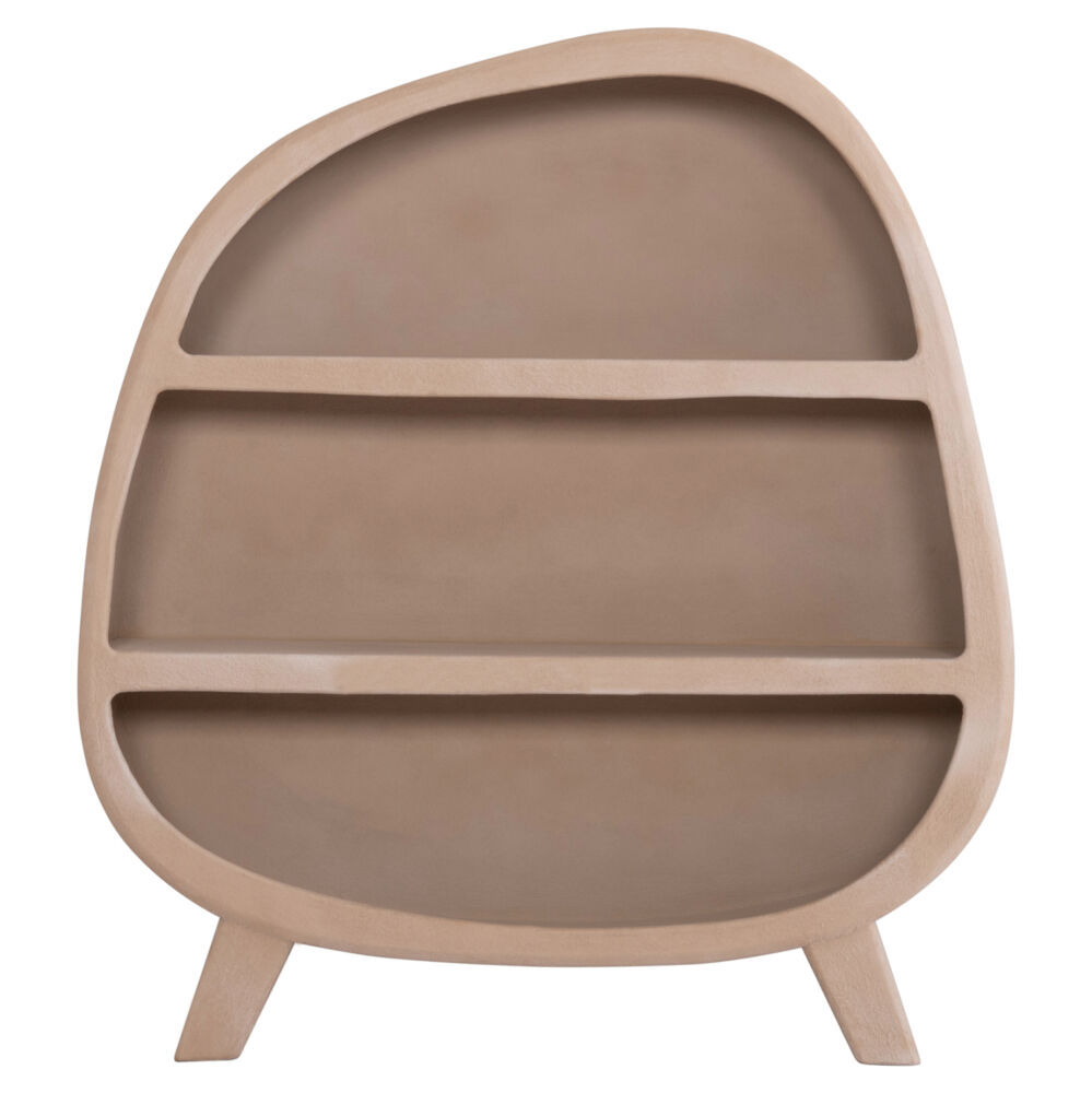 ΡΑΦΙΕΡΑ FB918060.02 MDF ΣΕ ΚΑΦΕ ΧΡΩΜΑ 120x38x133Υεκ.