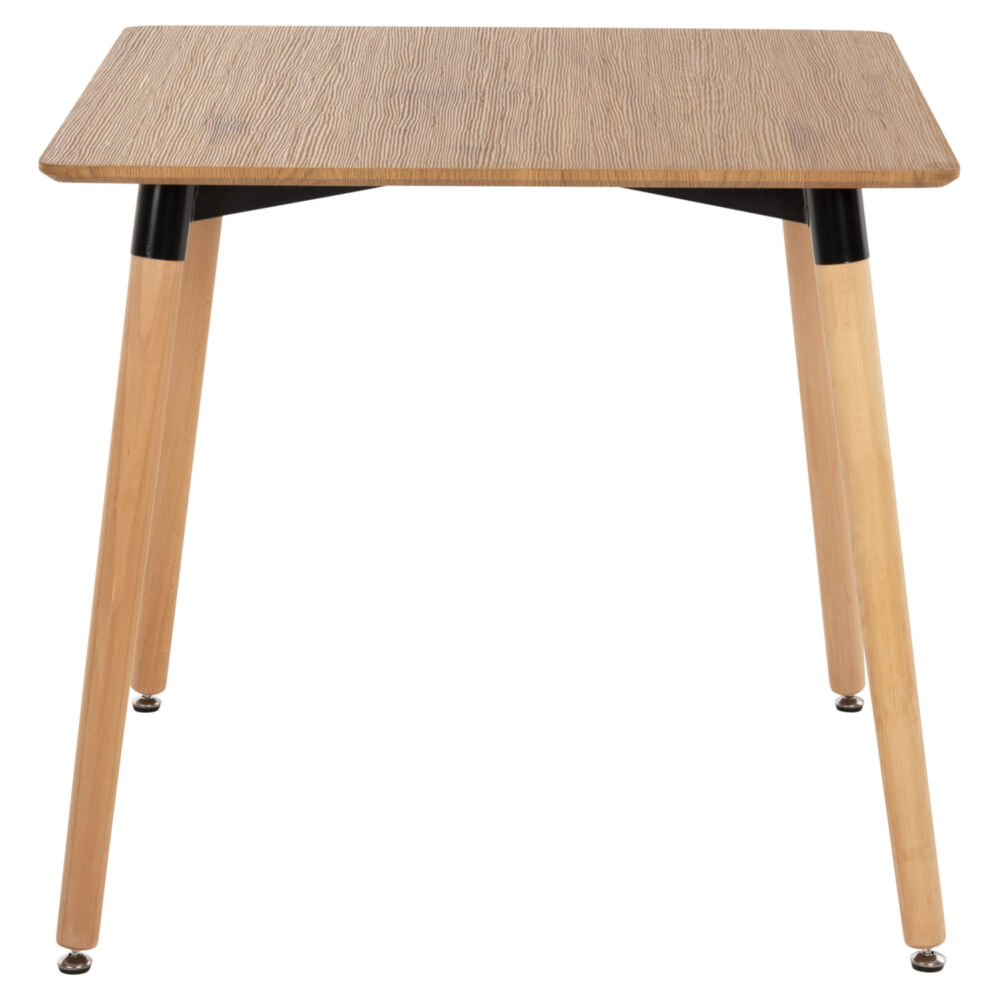 ΤΡΑΠΕΖΙ FB90057.04 ΦΥΣΙΚΟ ΧΡΩΜΑ MDF-ΠΟΔΙΑ ΟΞΙΑ ΣΕ ΦΥΣΙΚΟ ΧΡΩΜΑ 80Χ80Χ74Υεκ.