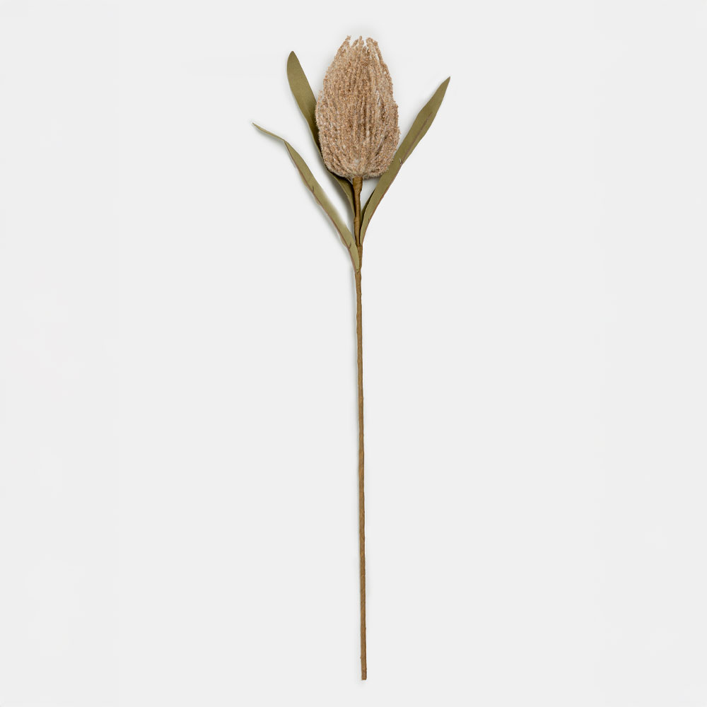 AROMA BLOSSOMS ΛΟΥΛΟΥΔΙ ΤΕΧΝΗΤΟ 63cm FOAM ΚΑΦΕ ΠΡΑΣΙΝΟ PVC
