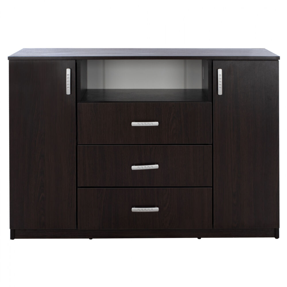 ΜΠΟΥΦΕΣ ΜΕ 2 ΝΤΟΥΛΑΠΙΑ Κ 3 ΣΥΡΤΑΡΙΑ WENGE FB92430.02 120X45X85Y εκ.