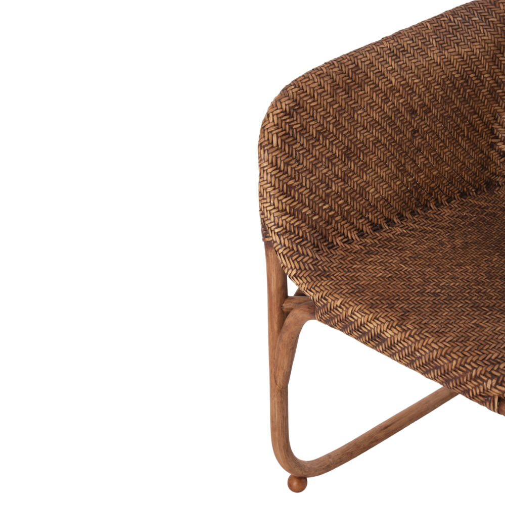 ΠΟΛΥΘΡΟΝΑ ΕΣΩΤ.ΧΩΡΩΝ FB99958.02 ΦΥΣΙΚΟ RATTAN-ΚΑΡΥΔΙ ΧΡΩΜΑ 63x60x77Υεκ