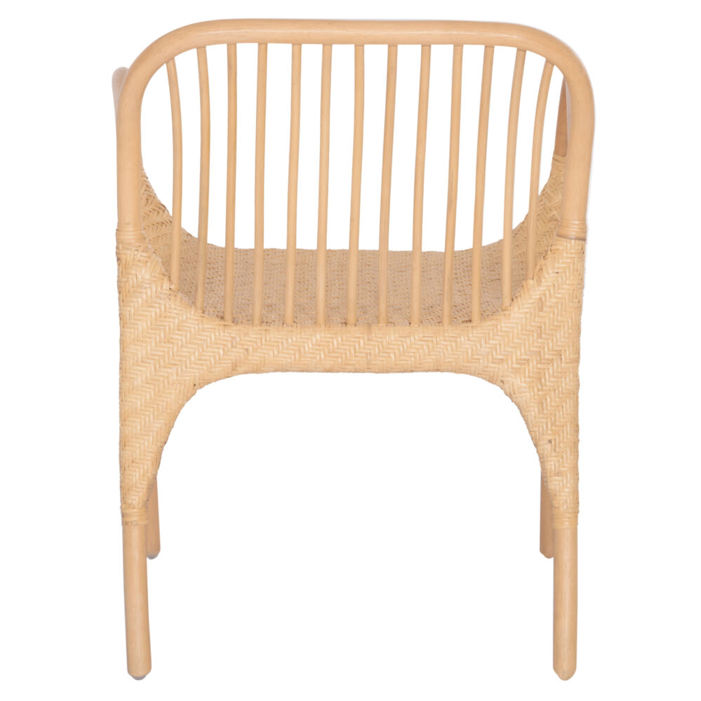 ΠΟΛΥΘΡΟΝΑ ΤΡΑΠΕΖΑΡΙΑΣ FB99957.01 ΦΥΣΙΚΟ RATTAN 62x55x82Υεκ.