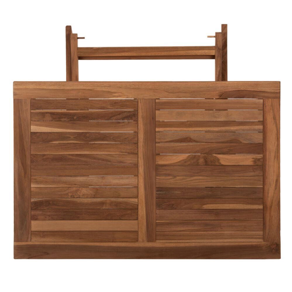 ΣΕΤ ΤΡΑΠΕΖΑΡΙΑΣ ΕΞΩΤ. ΧΩΡΟΥ 5ΤΜΧ FB911955 ΜΑΣΙΦ ΞΥΛΟ TEAK ΦΥΣΙΚΟ