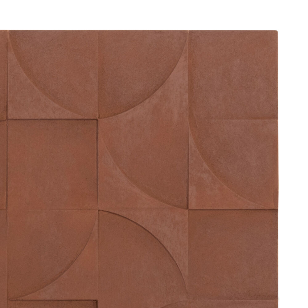 ΠΙΝΑΚΑΣ ΤΕΤΡΑΓΩΝΟΣ FB94524 MDF ΣΕ ΚΑΦΕ ΧΡΩΜΑ 80x5(πάχος)x80Υεκ.