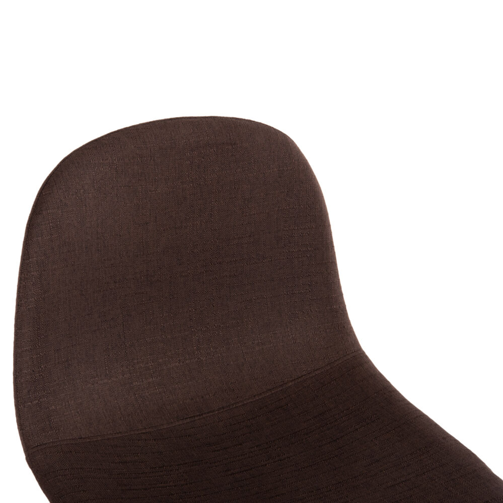 ΣΚΑΜΠΟ ΜΠΑΡ FB98579.23 ΚΑΦΕ ΥΦΑΣΜΑ-ΜΑΥΡΟΣ ΜΕΤΑΛΛΙΚΟΣ ΣΚΕΛΕΤΟΣ 47x46x104Υεκ.