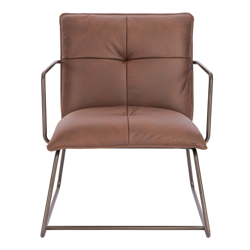 STANDBY ΠΟΛΥΘΡΟΝΑ ΕΠΙΣΚΕΠΤΗ ΚΑΦΕ GUNMETAL 65x67x81cm