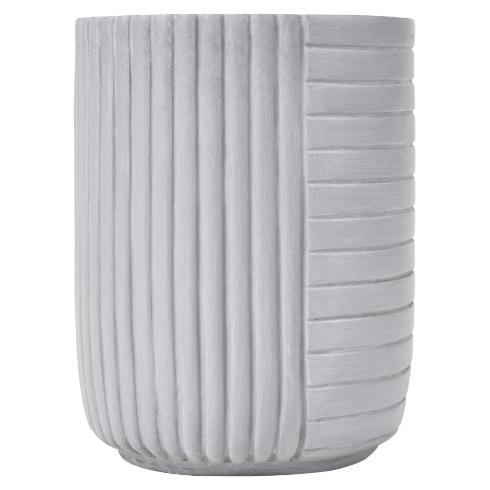 GEOMETRICAL 2 SIDE TABLE ΛΕΥΚΟ 35x35x46cm