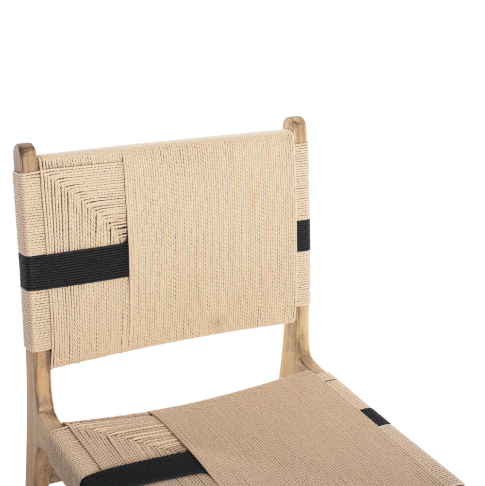 ΚΑΡΕΚΛΑ RUBBERWOOD ΚΑΙ ΣΧΟΙΝΙ ΣΕ ΦΥΣΙΚΟ RUSTIC 50x60x88Yεκ.FB99323.01