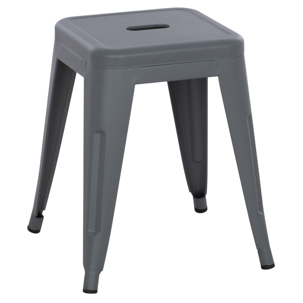 ΣΚΑΜΠΟ ΜΕΤΑΛΛΙΚΟ FB90096.50 ΣΕ ΓΚΡΙ ΜΑΤ ΧΡΩΜΑ 37x37x45Υεκ.