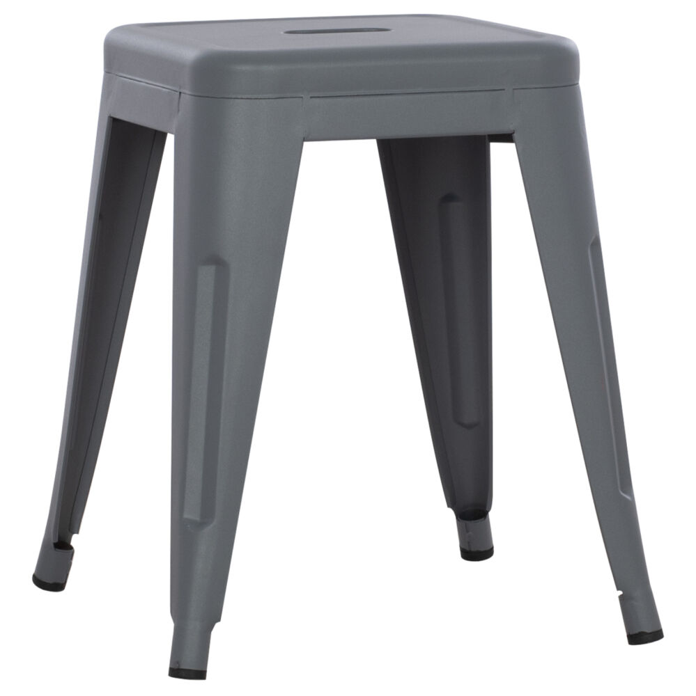 ΣΚΑΜΠΟ ΜΕΤΑΛΛΙΚΟ FB90096.50 ΣΕ ΓΚΡΙ ΜΑΤ ΧΡΩΜΑ 37x37x45Υεκ.