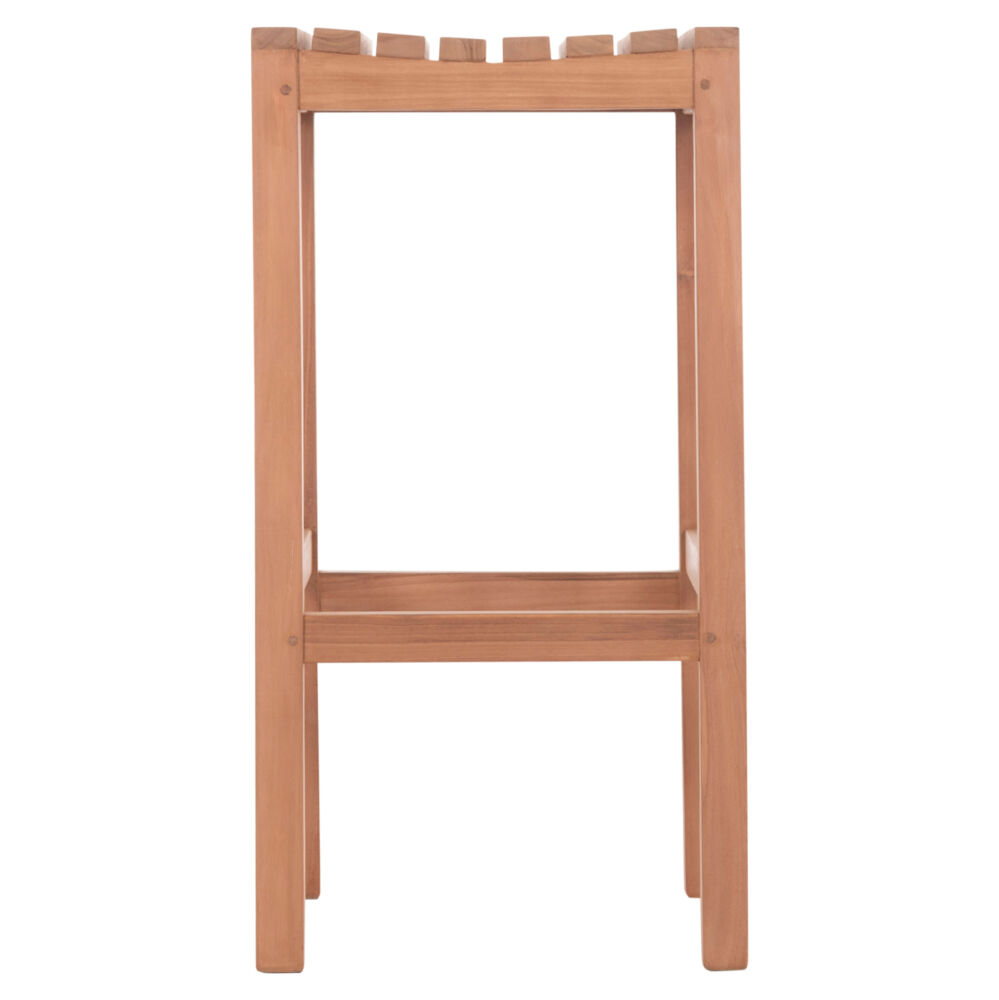 ΣΚΑΜΠΟ ΜΠΑΡ FB918109 ΞΥΛΟ ΤΕΑΚ ΣΕ ΦΥΣΙΚΟ 40x40x77Υεκ.