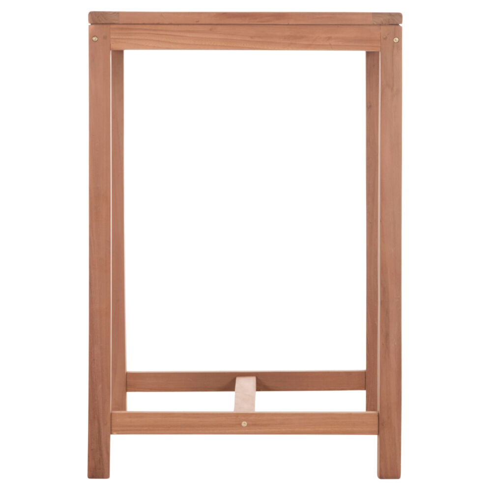 ΤΡΑΠΕΖΙ ΜΠΑΡ ΤΕΤΡΑΓΩΝΟ FB918113 ΞΥΛΟ TEAK ΣΕ ΦΥΣΙΚΟ 70x70x105Υεκ.