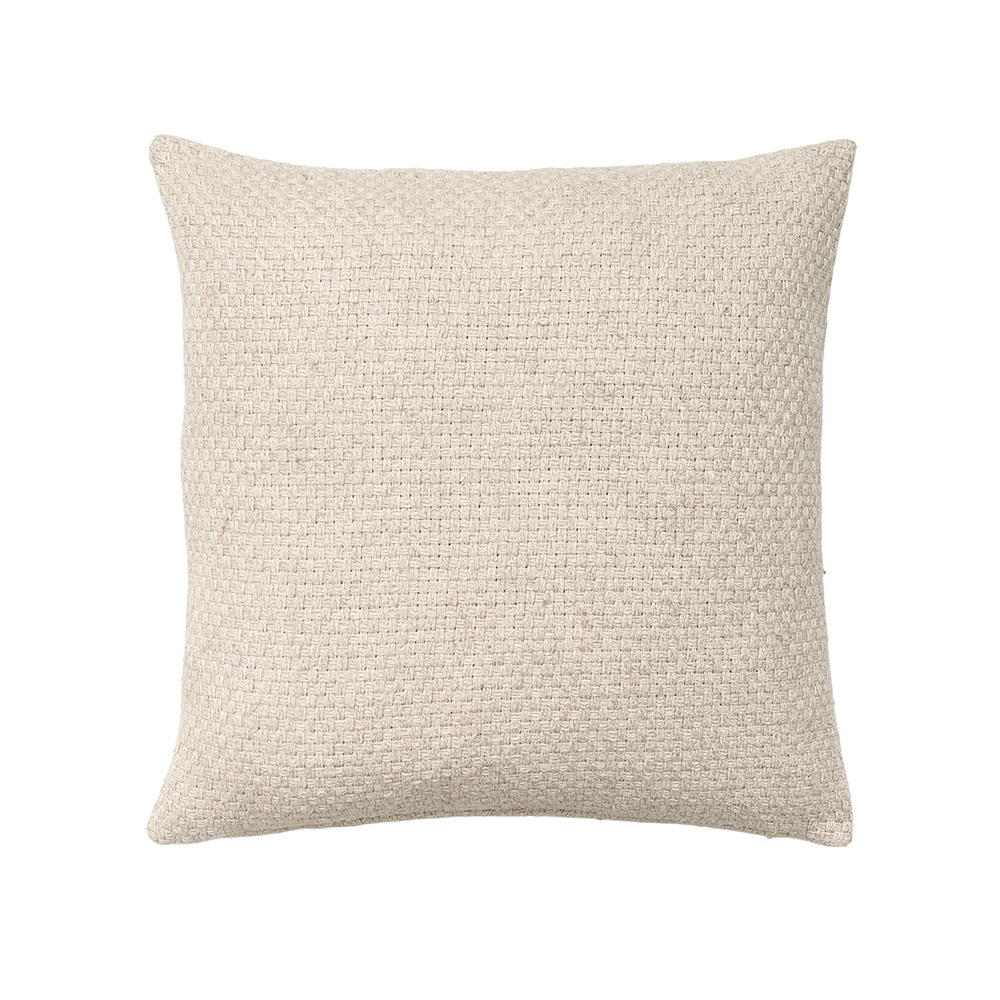 MORNINGTON C ΔΙΑΚΟΣΜΗΤΙΚΟ ΜΑΞΙΛΑΡΙ 50x50cm ΒΑΜΒΑΚΙ ΑΣΠΡΟ ΒΙΣΚΟΖΗ