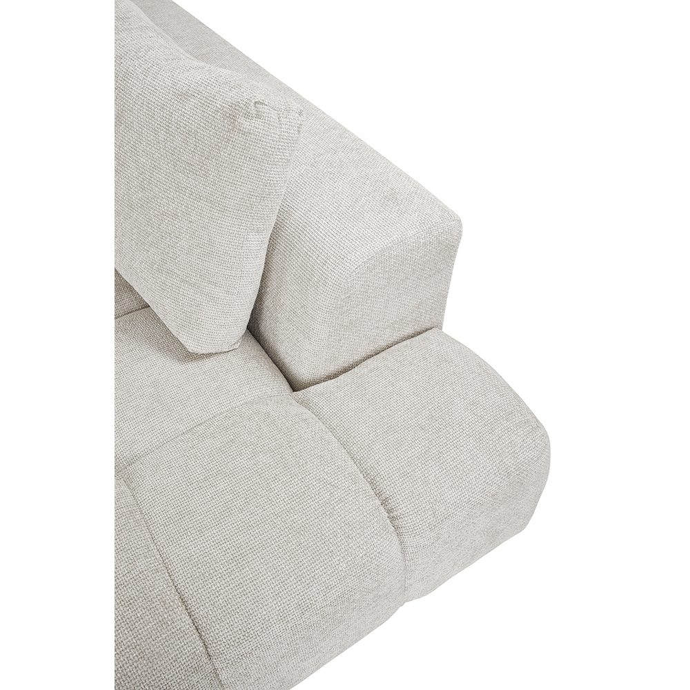 TOMOS ΚΑΝΑΠΕΣ ΓΩΝΙΑ ΔΕΞΙΑ BEIGE LEGASY 15 298x200x85cm