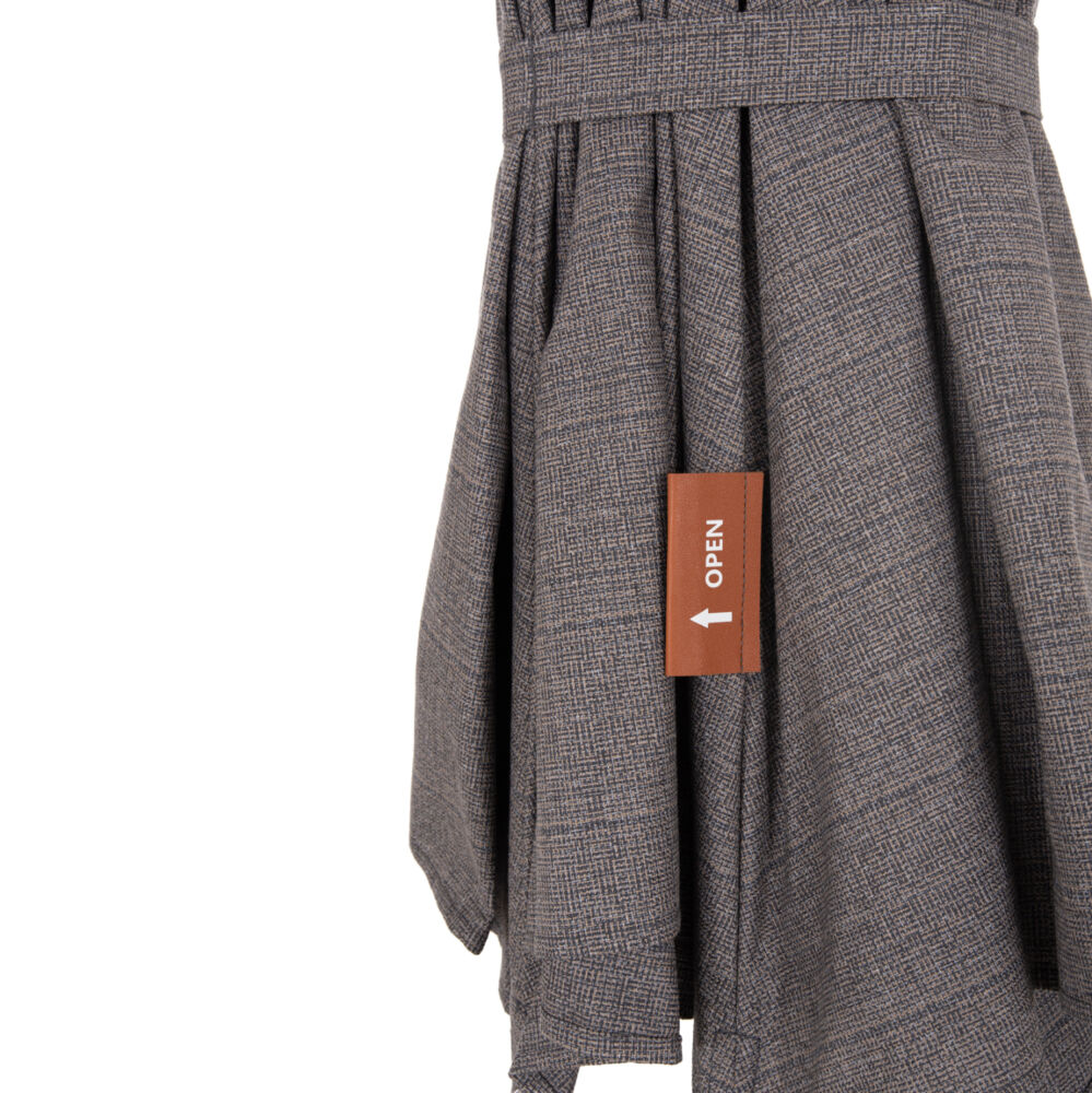 ΑΝΤΑΛΛΑΚΤΙΚΟ SPUN POLYESTER ΠΑΝΙ ΓΚΡΙ 3x3m ΓΙΑ ΟΜΠΡΕΛΑ FB96604.01