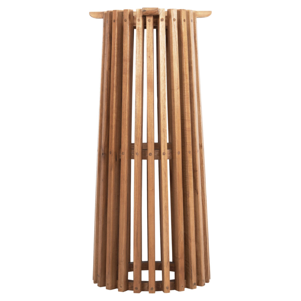 ΒΑΣΗ BAR STAND ΕΣΩΤ.ΧΩΡΟΥ ΜΕΣ.ΥΨΟΥΣ ΣΤΡΟΓΓΥΛΗ FB99857.11 MINDI ΞΥΛΟ ΣΕ ΦΥΣΙΚΟ Φ40x90Υεκ.