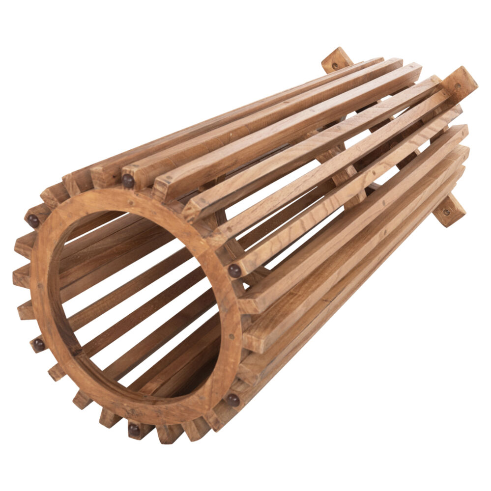 ΒΑΣΗ BAR STAND ΕΣΩΤ.ΧΩΡΟΥ ΜΕΣ.ΥΨΟΥΣ ΣΤΡΟΓΓΥΛΗ FB99857.11 MINDI ΞΥΛΟ ΣΕ ΦΥΣΙΚΟ Φ40x90Υεκ.