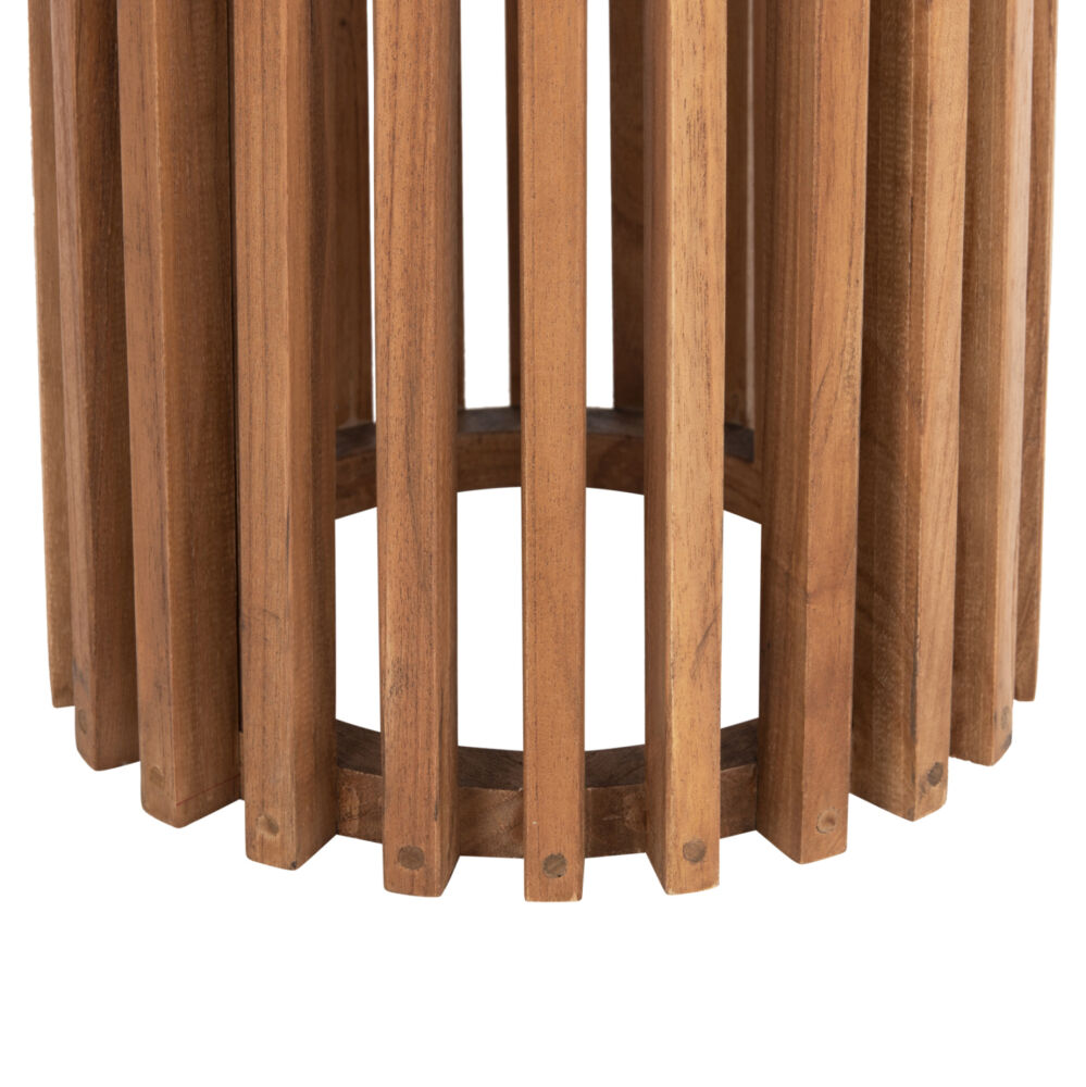 ΒΑΣΗ BAR STAND ΕΣΩΤ.ΧΩΡΟΥ ΜΕΣ.ΥΨΟΥΣ ΣΤΡΟΓΓΥΛΗ FB99857.11 MINDI ΞΥΛΟ ΣΕ ΦΥΣΙΚΟ Φ40x90Υεκ.