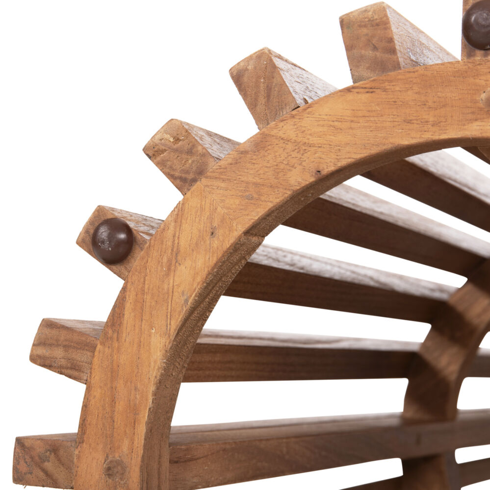 ΒΑΣΗ BAR STAND ΕΣΩΤ.ΧΩΡΟΥ ΜΕΣ.ΥΨΟΥΣ ΣΤΡΟΓΓΥΛΗ FB99857.11 MINDI ΞΥΛΟ ΣΕ ΦΥΣΙΚΟ Φ40x90Υεκ.