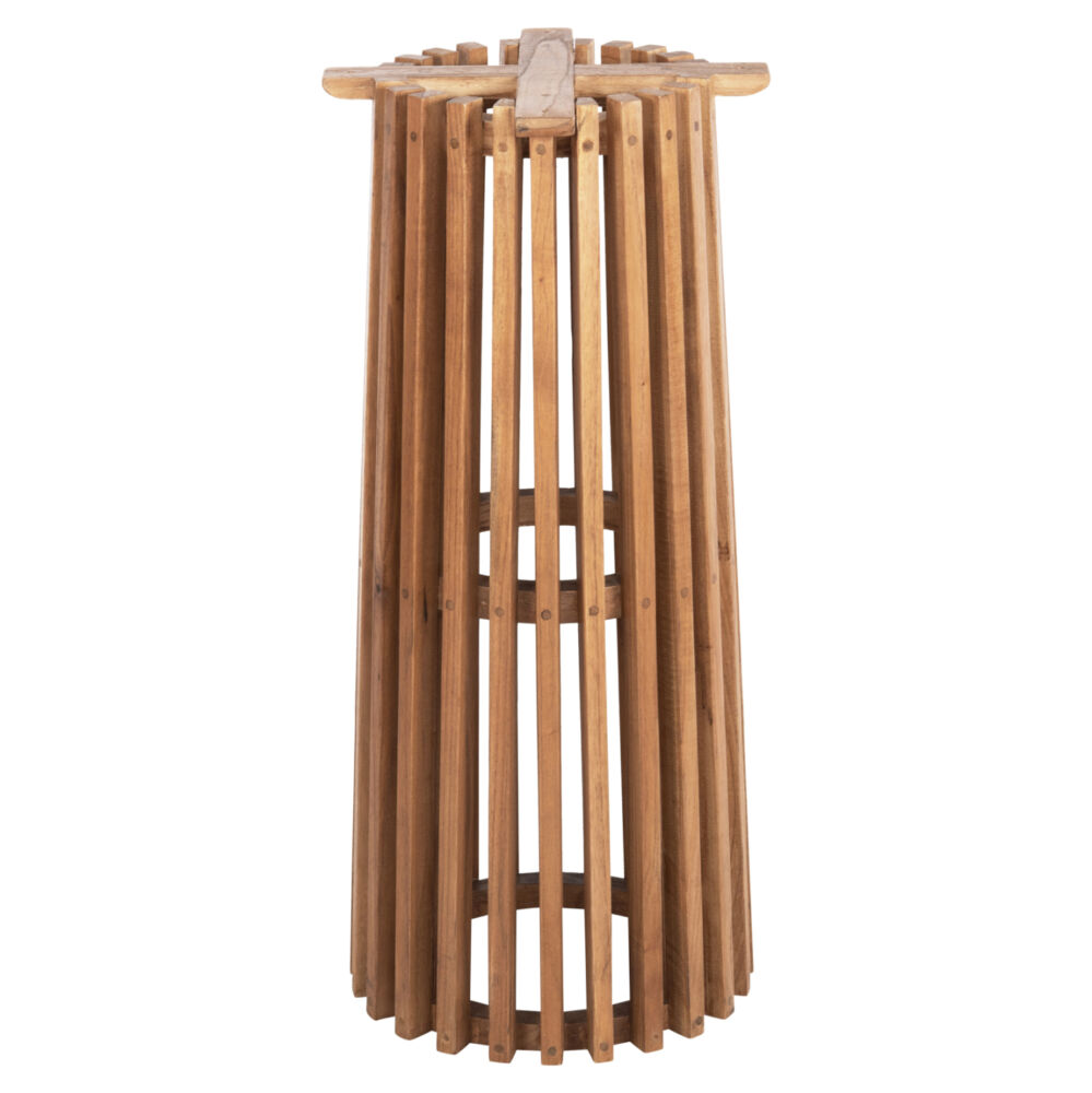 ΒΑΣΗ BAR STAND ΕΣΩΤ.ΧΩΡΟΥ ΜΕΣ.ΥΨΟΥΣ ΣΤΡΟΓΓΥΛΗ FB99857.11 MINDI ΞΥΛΟ ΣΕ ΦΥΣΙΚΟ Φ40x90Υεκ.