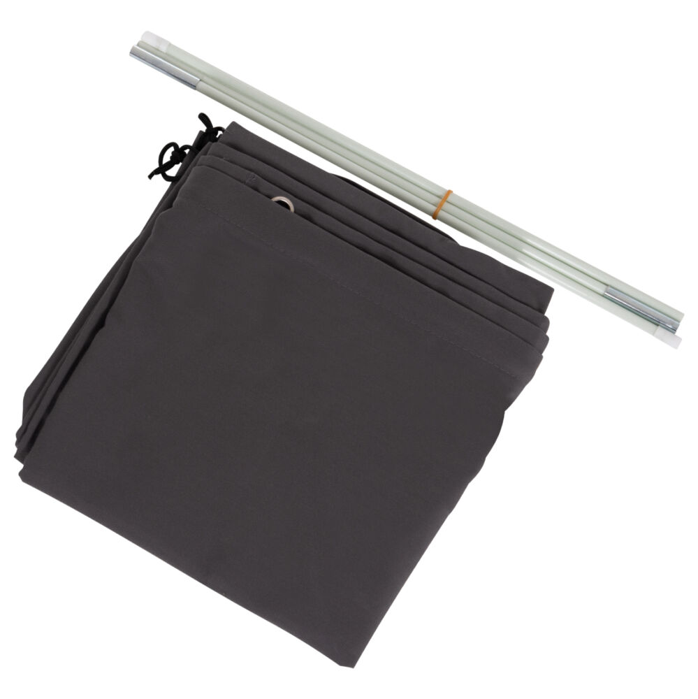 ΚΑΛΥΜΜΑ 3X3m ΓΙΑ ΟΜΠΡΕΛΑ FB96622.01 - SPUN POLYESTER ΣΕ ΓΚΡΙ