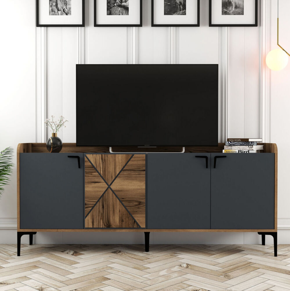 ΜΠΟΥΦΕΣ ΜΕΛΑΜΙΝΗΣ ΚΑΡΥΔΙ ΚΑΙ ΑΝΘΡΑΚΙ 180x35x78Yεκ. FB99433.01