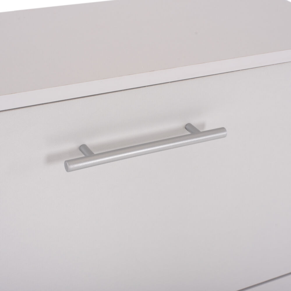 ΠΑΠΟΥΤΣΟΘΗΚΗ ΜΕΛΑΜΙΝΗΣ 3ΘΕΣΕΩΝ FB92221.05 ΛΕΥΚΗ 62Χ24Χ110Υ εκ.