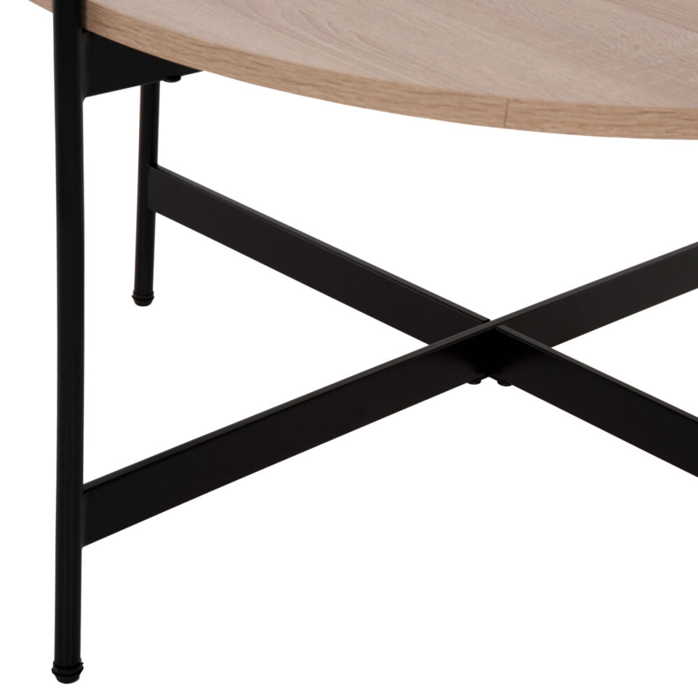 ΣΕΤ 2ΤΜΧ ΤΡΑΠΕΖΙΑ ΣΑΛΟΝΙΟΥ FB921089.02 MDF ΣΟΝΑΜΑ Φ80εκ & Φ50εκ