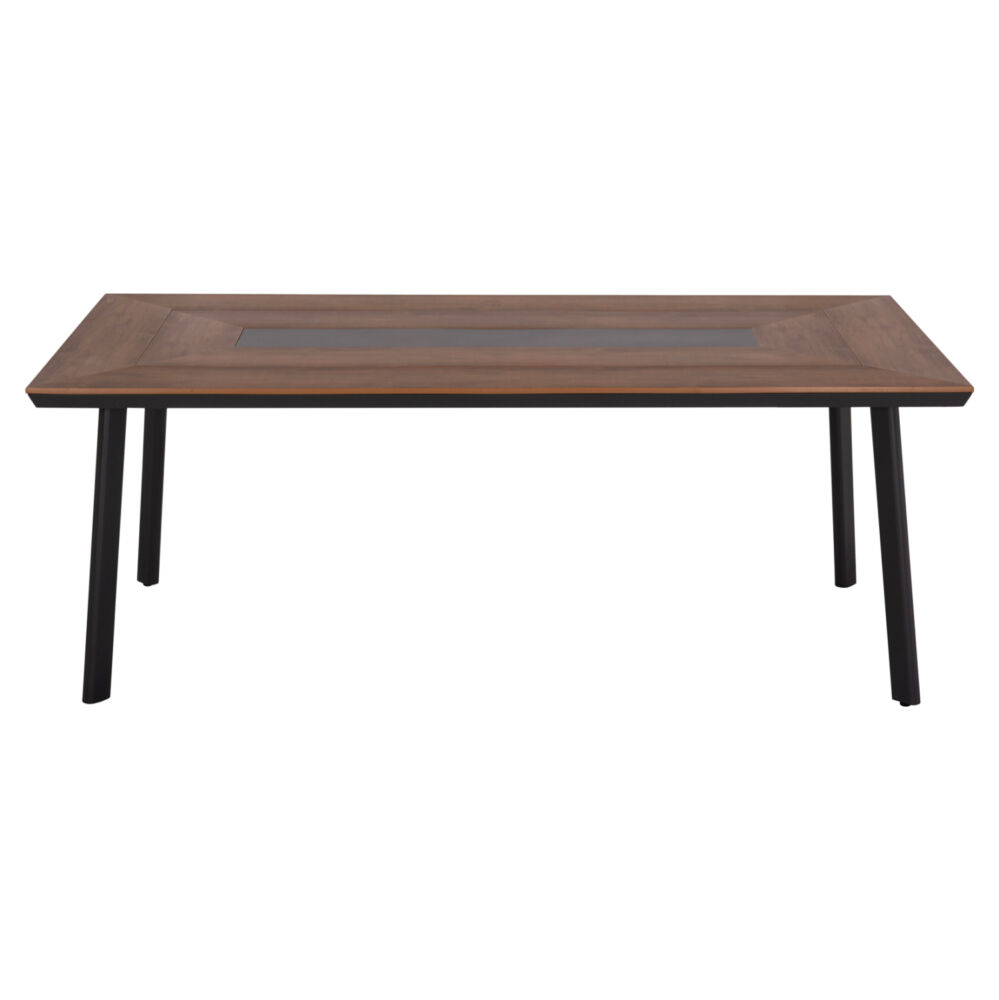 ΤΡΑΠΕΖΙ ΑΛΟΥΜΙΝΙΟΥ ΜΕ POLYWOOD 200X94 ΓΚΡΙ FB95131.12