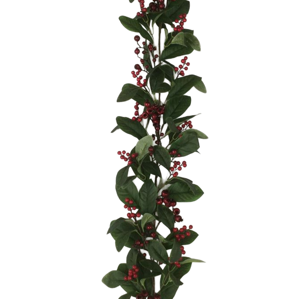 BRILLO ΓΙΡΛΑΝΤΑ ΜΕ ΓΚΙ 150cm POLYFOAM ΠΡΑΣΙΝΟ ΚΟΚΚΙΝΟ ΣΙΔΕΡΟ