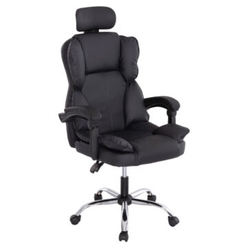 karekla-grafeioy-fb91202-mayro-pvc-nylon