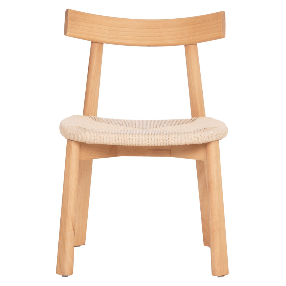 KΑΡΕΚΛΑ ΤΡΑΠΕΖΑΡΙΑΣ FB918335.01 RUBBERWOOD & ΣΧΟΙΝΙ ΣΕ ΦΥΣΙΚΟ 51x55x74Υεκ