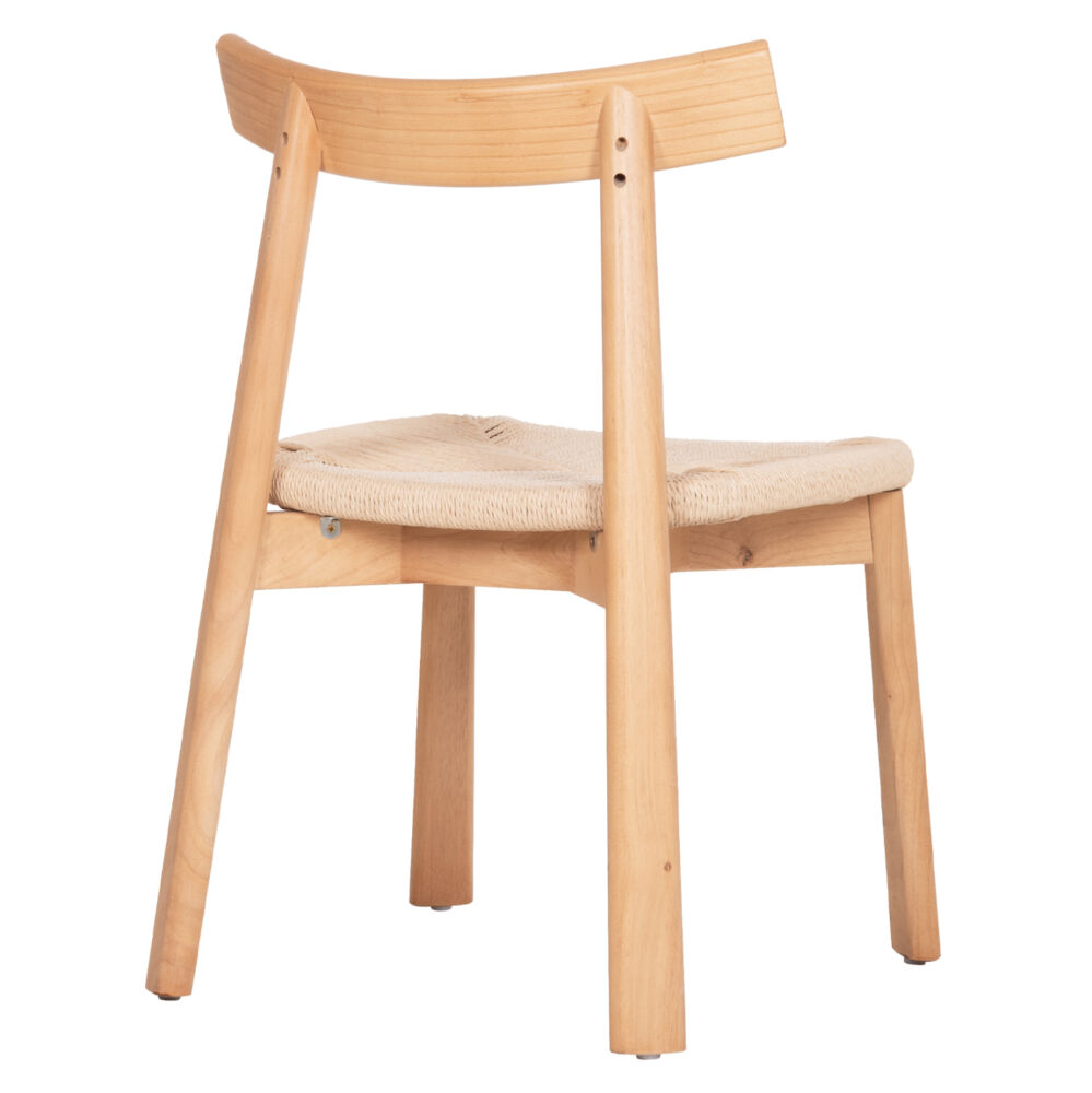 KΑΡΕΚΛΑ ΤΡΑΠΕΖΑΡΙΑΣ FB918335.01 RUBBERWOOD & ΣΧΟΙΝΙ ΣΕ ΦΥΣΙΚΟ 51x55x74Υεκ