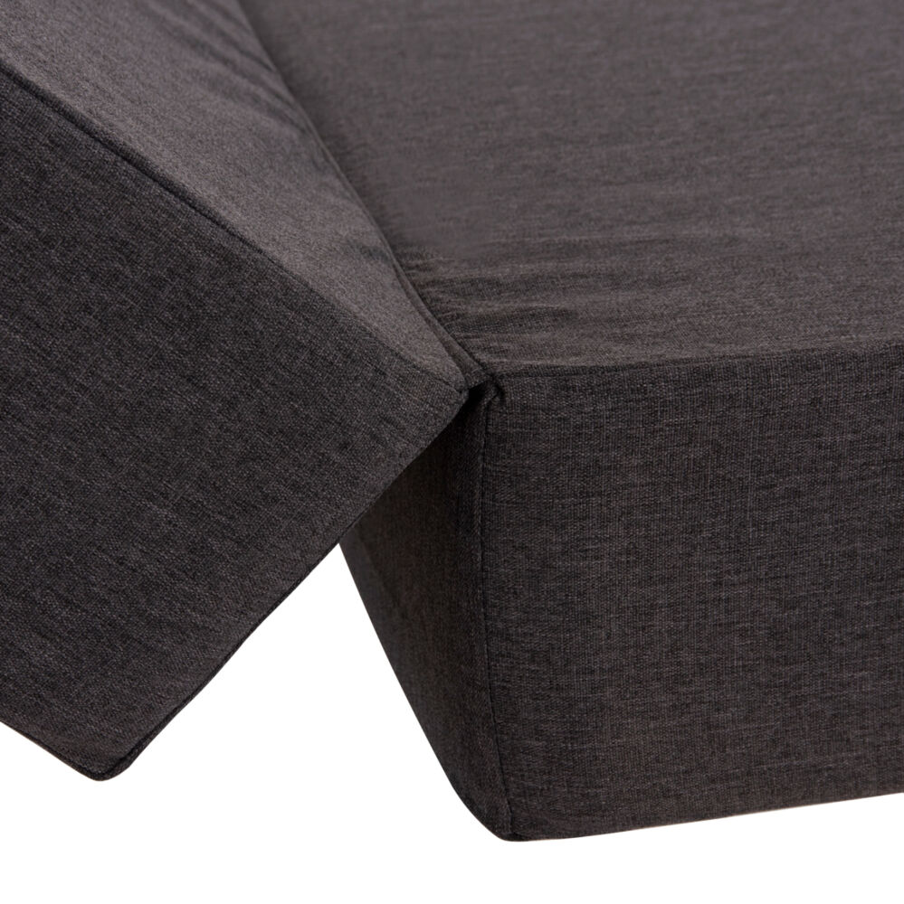 ΜΑΞΙΛΑΡΙ ΞΑΠΛΩΣΤΡΑΣ FB921094.03 OLEFIN ΣΚΟΥΡΟ ΓΚΡΙ ΜΕ FOAM 198x70x20Υεκ