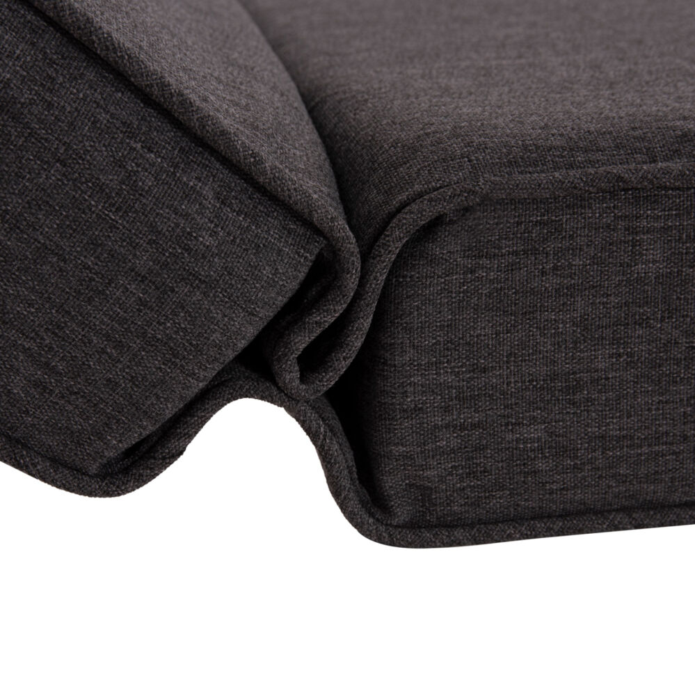 ΜΑΞΙΛΑΡΙ ΞΑΠΛΩΣΤΡΑΣ FB921095.02 OLEFIN ΣΚΟΥΡΟ ΓΚΡΙ ΜΕ FOAM 190x70x10Υεκ