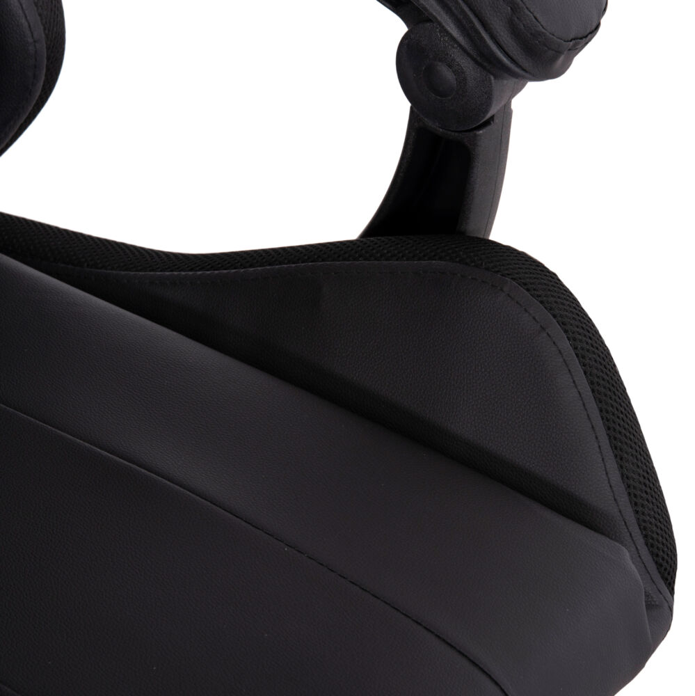 ΠΟΛΥΘΡΟΝΑ GAMING FB91203.01 ΜΑΥΡΟ-ΚΟΚΚΙΝΟ PVC 58.5x100x120Υεκ.
