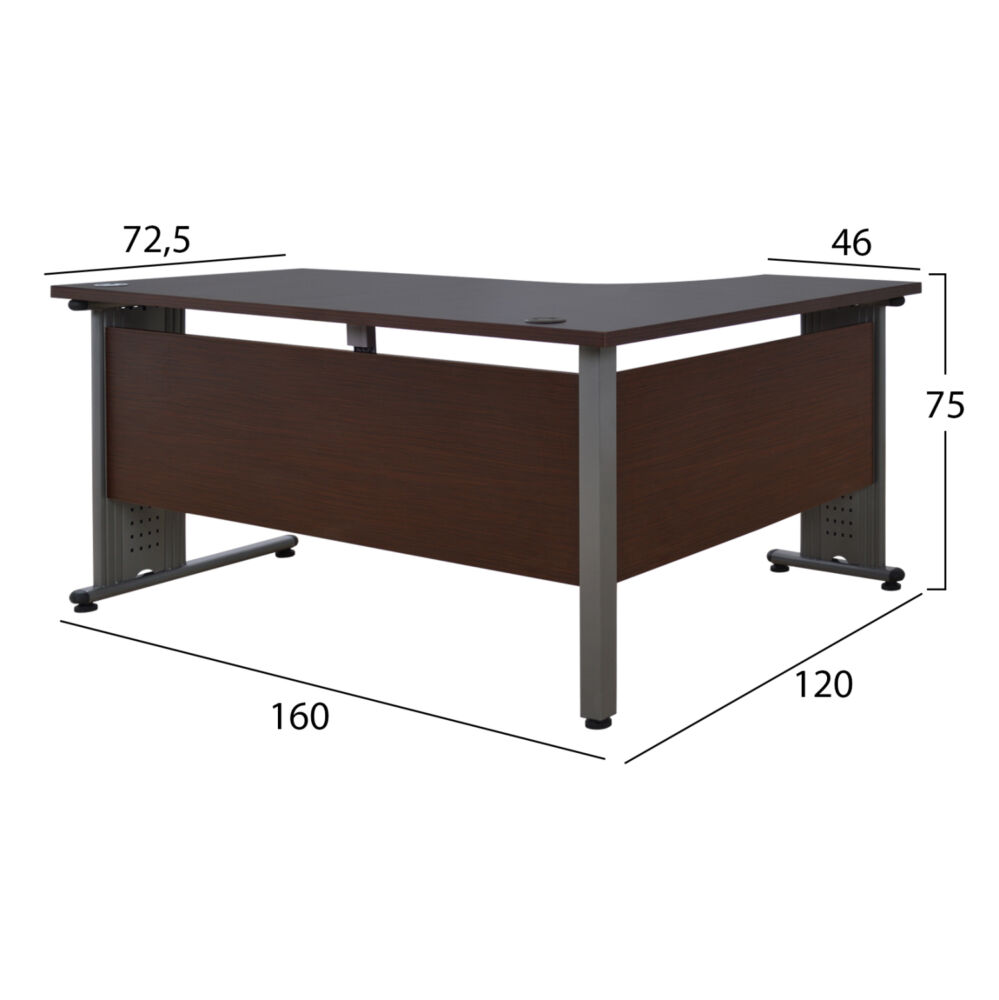 ΣΕΤ ΓΡΑΦΕΙΟΥ 2ΤΜΧ ΣΕ ΧΡΩΜΑ WENGE FB10206.02L