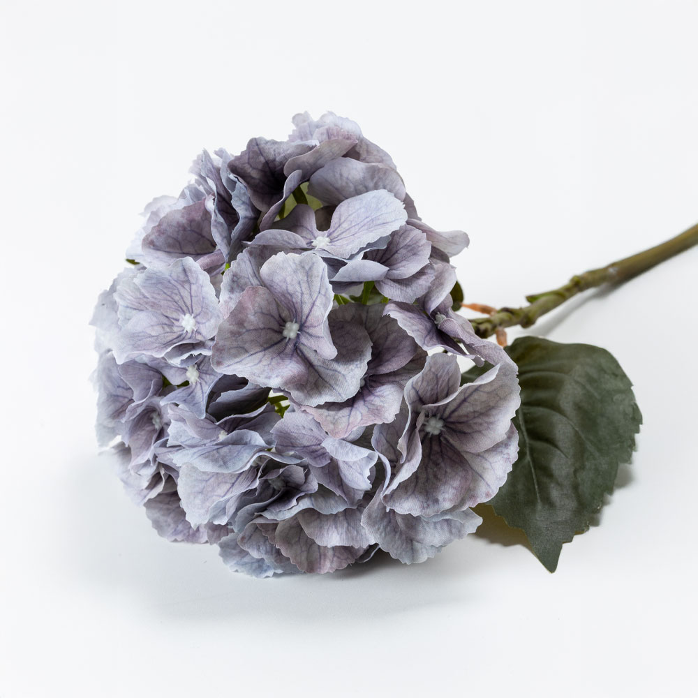 HYDRANGEA ΛΟΥΛΟΥΔΙ ΤΕΧΝΗΤΟ 52cm POLYESTER ΓΚΡΙ ΠΡΑΣΙΝΟ