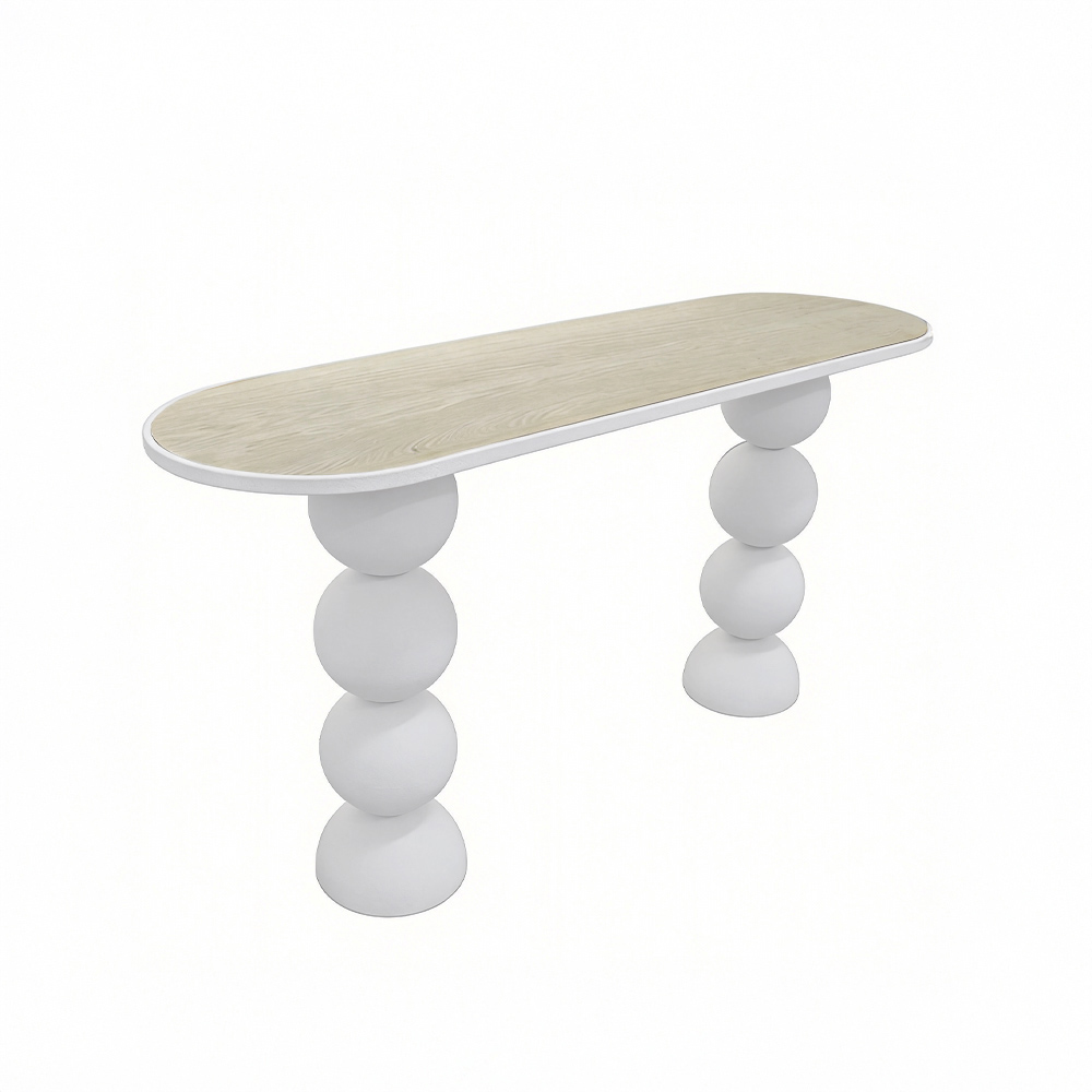 PERLA ΚΟΝΣΟΛΑ OFF WHITE 150x45x76cm
