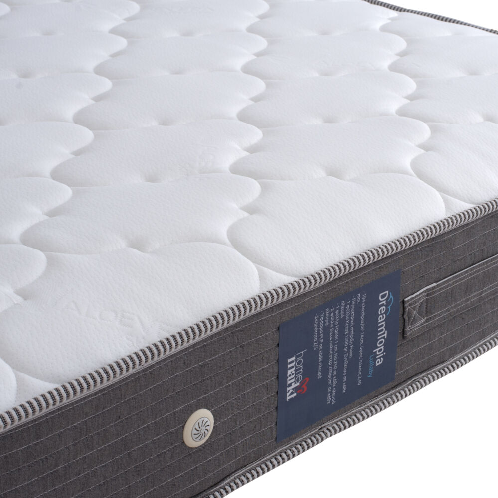 ΣΤΡΩΜΑ DREAMTOPIA ΣΕΙΡΑ LULLABY ALOE VERA FB9655.160 BONNELL SPRING 160x200x20Y εκ.