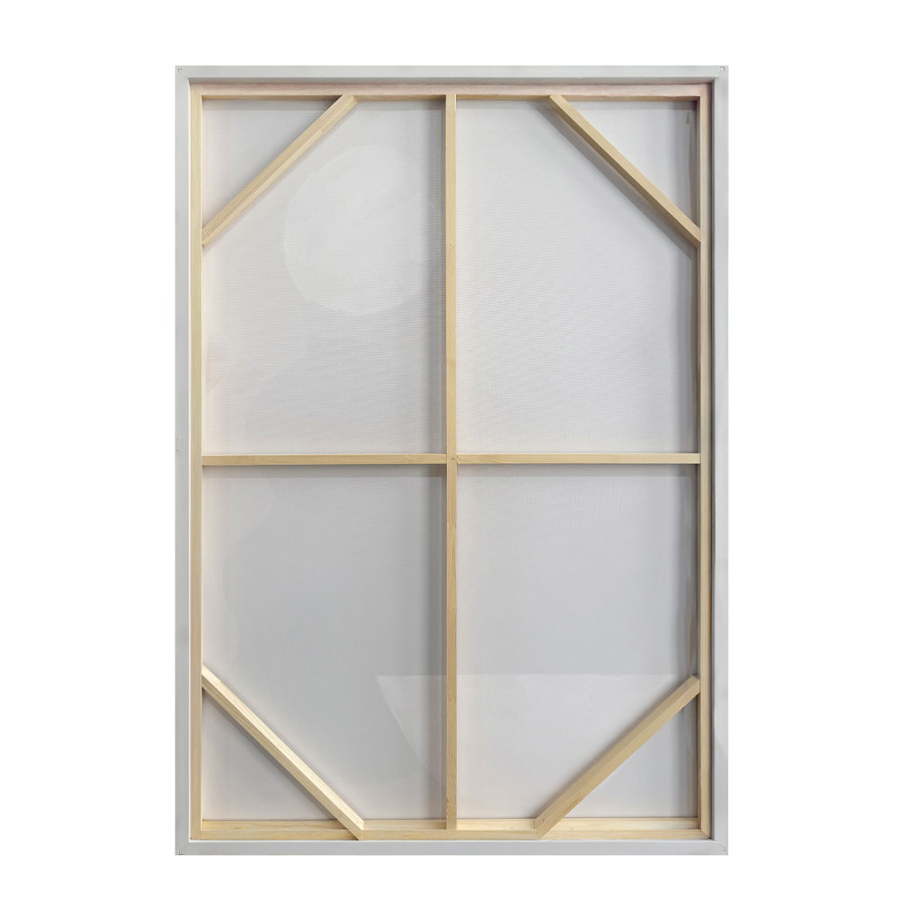 TERRA ΠΙΝΑΚΑΣ ΔΙΑΚΟΣΜΗΤΙΚΟΣ ΜΕ ΚΟΡΝΙΖΑ 80x120x4cm ΚΑΜΒΑΣ ΜΠΕΖ ΚΑΦΕ ΞΥΛΟ ΛΕΥΚΟ
